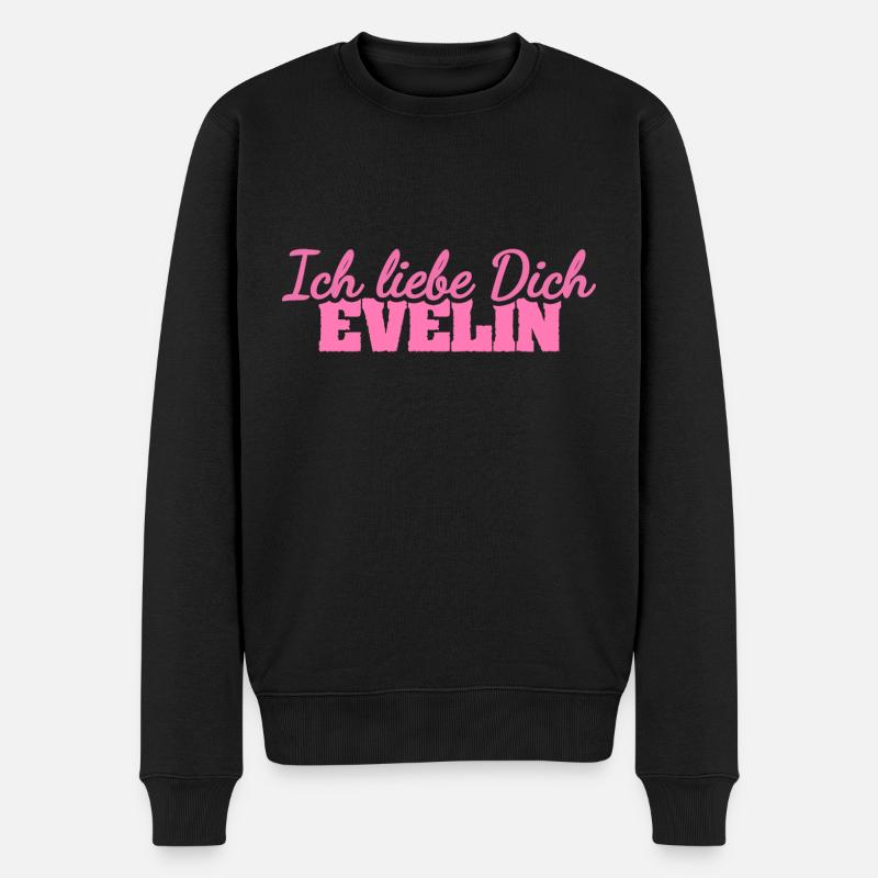 Cadeau pour Evelin - Pull Premium bio Homme - noir