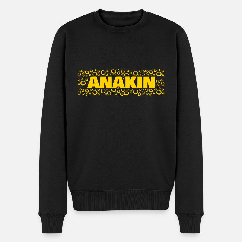 Anakin comme prénom - Pull Premium bio Homme - noir