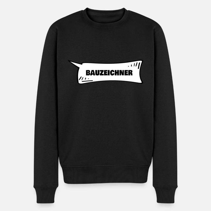 Dessinateur de bulles - Pull Premium bio Homme - noir