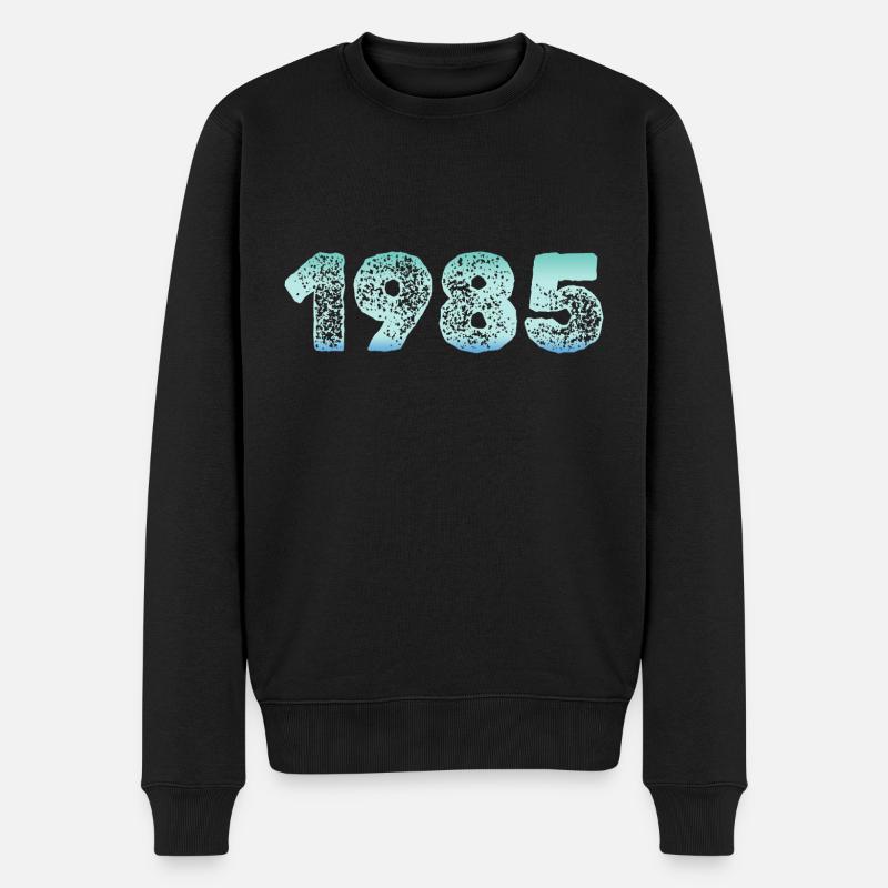 Glacial 1985 - Pull Premium bio Homme - noir