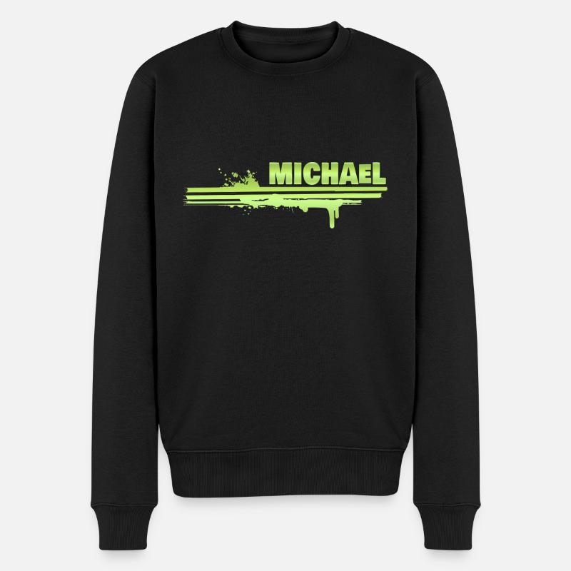 Michel - Pull Premium bio Homme - noir