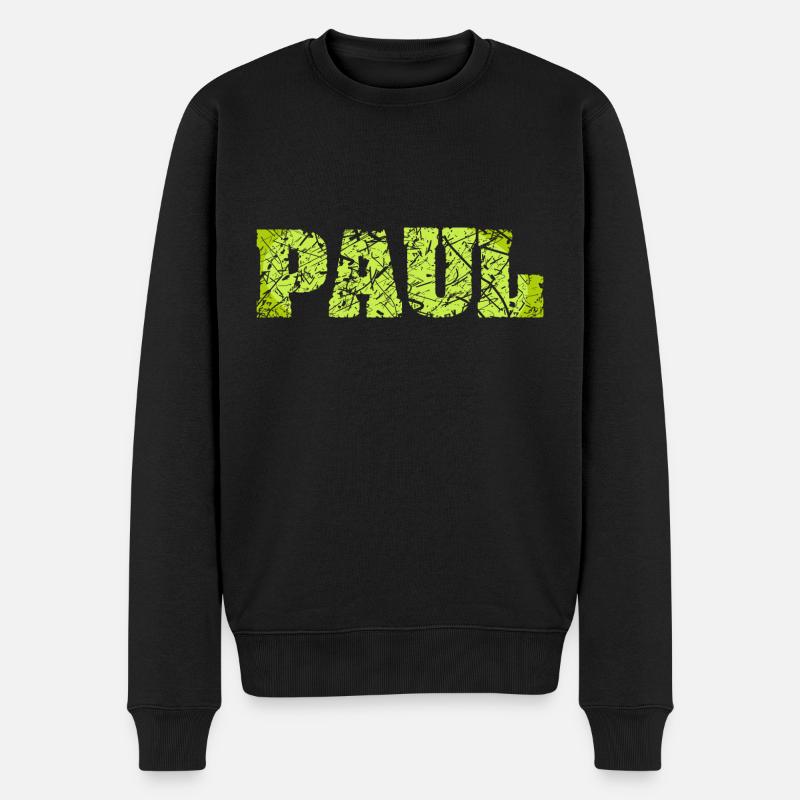 Paul - Pull Premium bio Homme - noir
