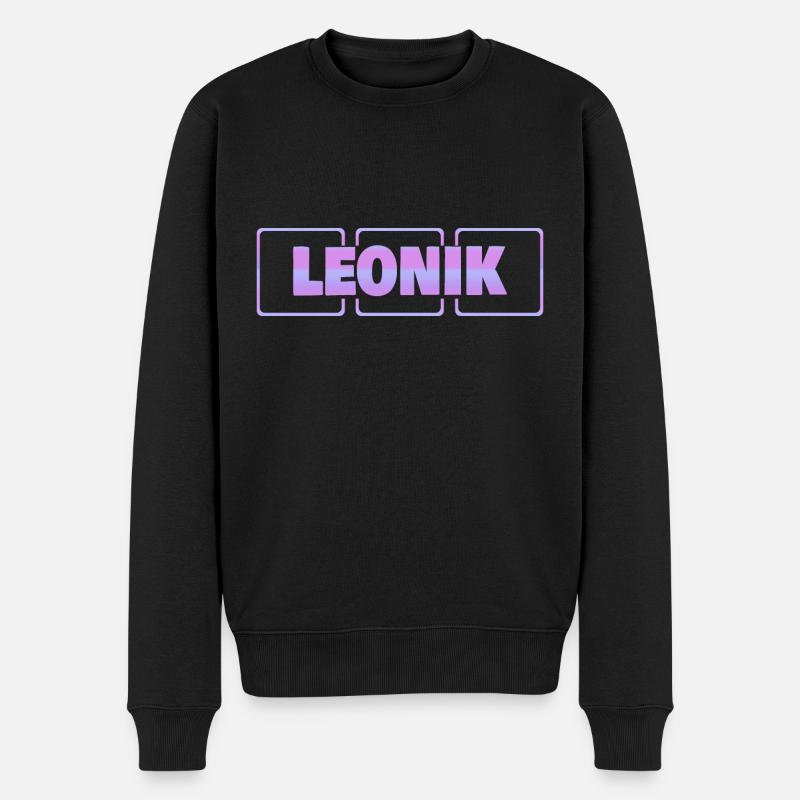 Grossesse Leonik - Pull Premium bio Homme - noir