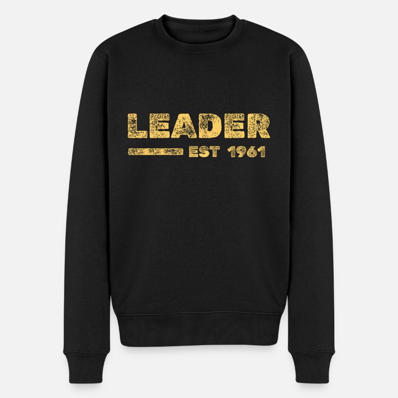 Responsable 1961 - Pull Premium bio Homme - noir