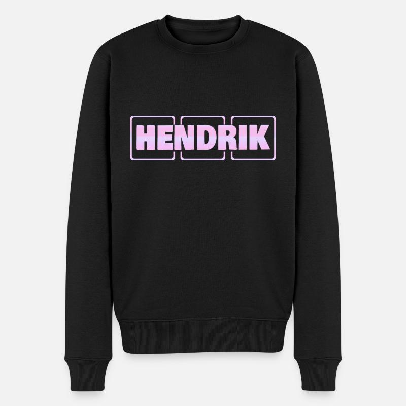 Grossesse Hendrik - Pull Premium bio Homme - noir