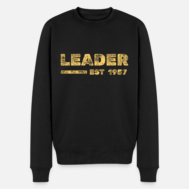 Chef 1957 - Männer Premium Bio Pullover - Schwarz