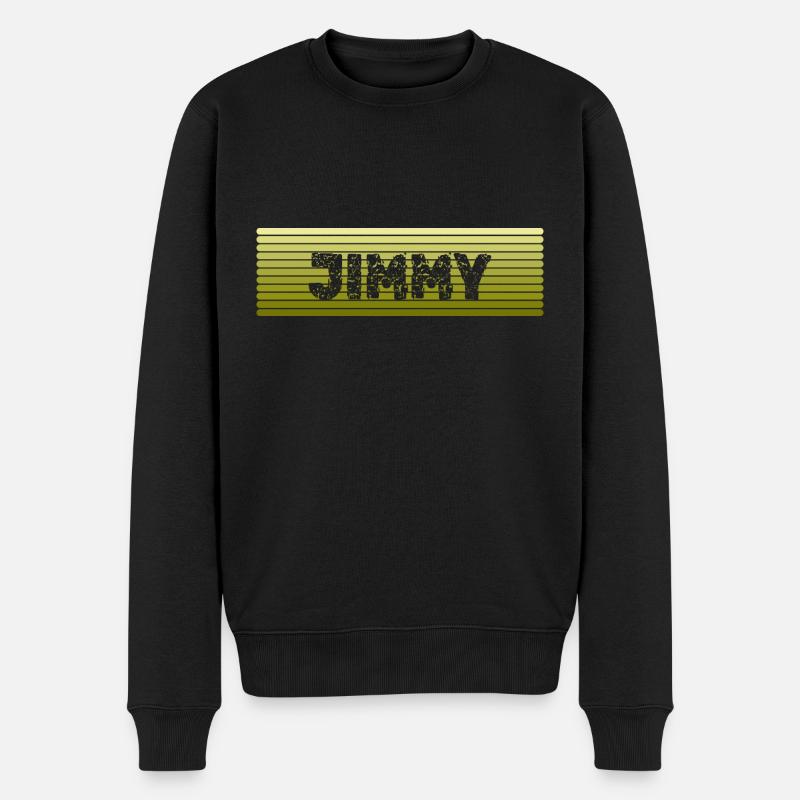 Geschenk für Jimmy - Männer Premium Bio Pullover - Schwarz