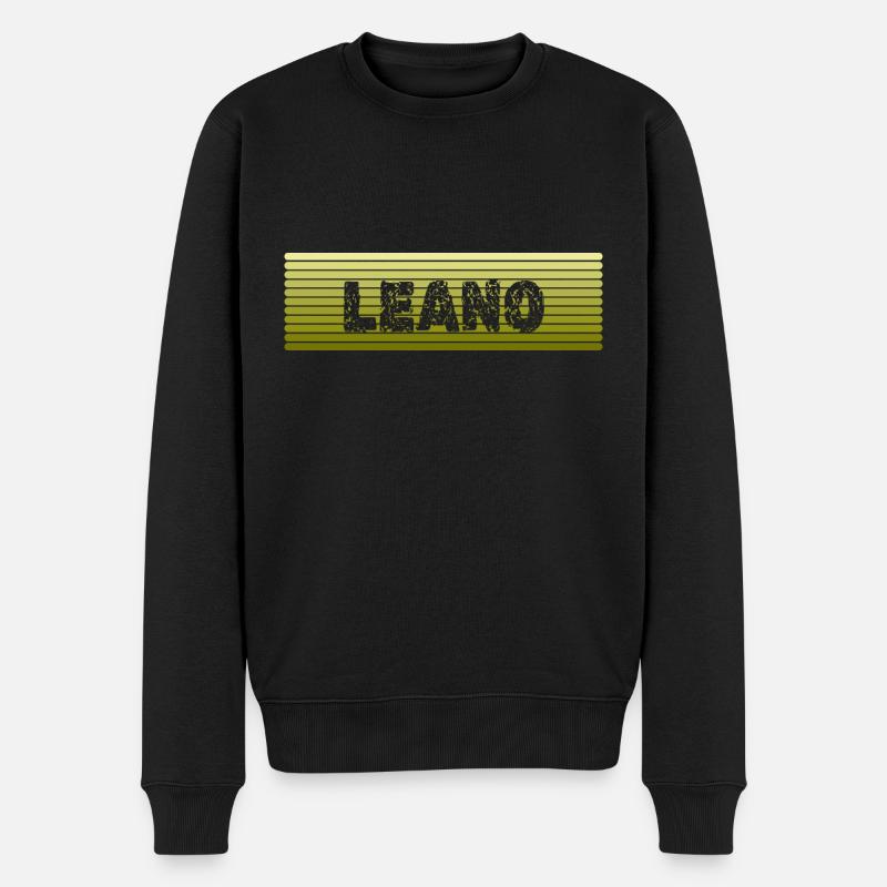 Cadeau pour Leano - Pull Premium bio Homme - noir