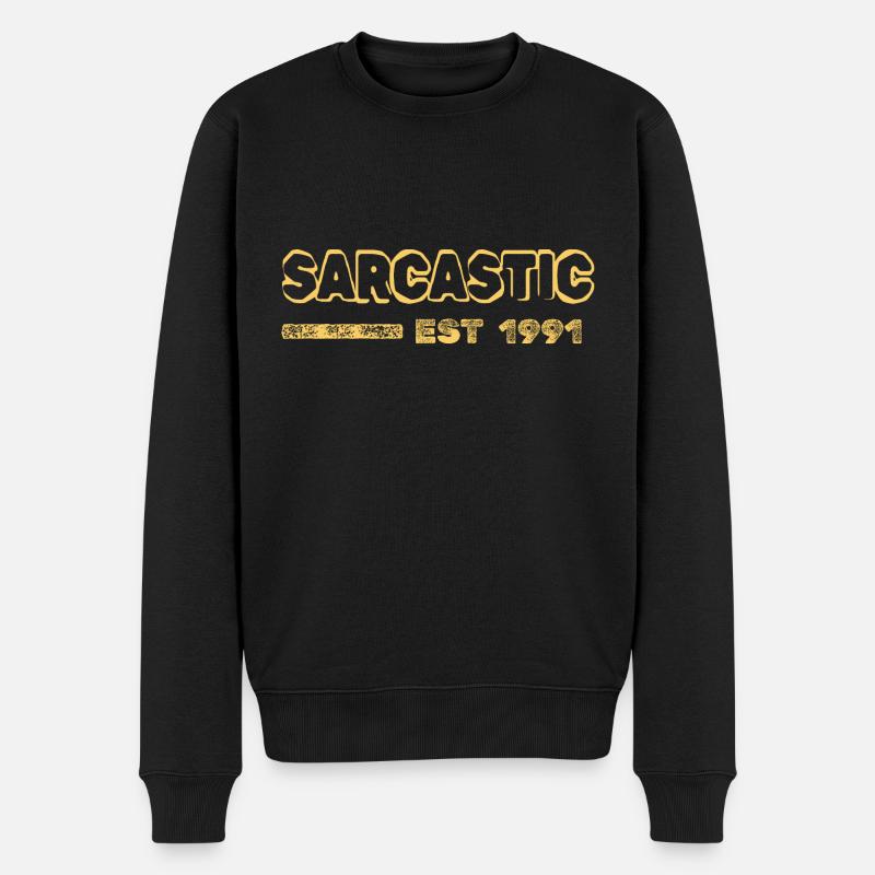 1991 - Pull Premium bio Homme - noir