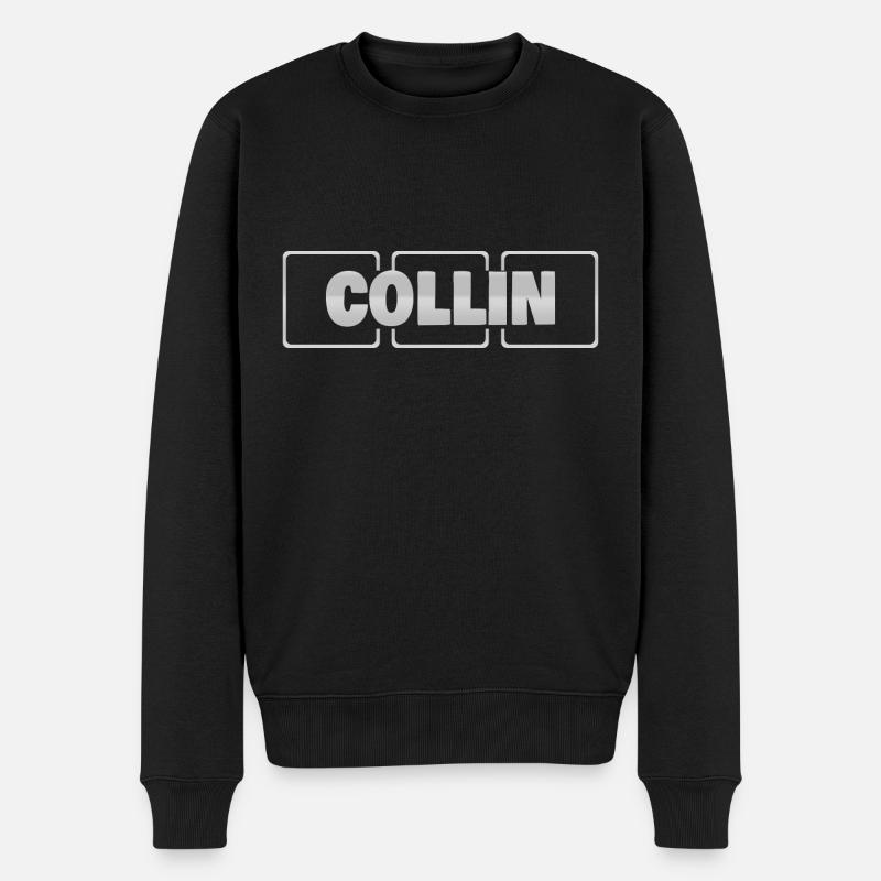 Cadeau pour Collin - Pull Premium bio Homme - noir
