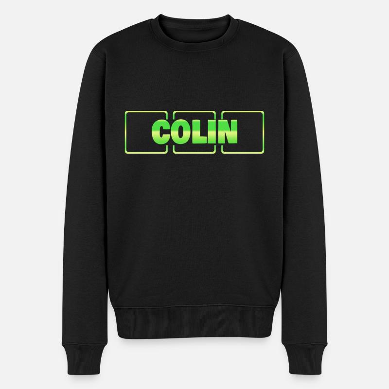 Colin - Pull Premium bio Homme - noir