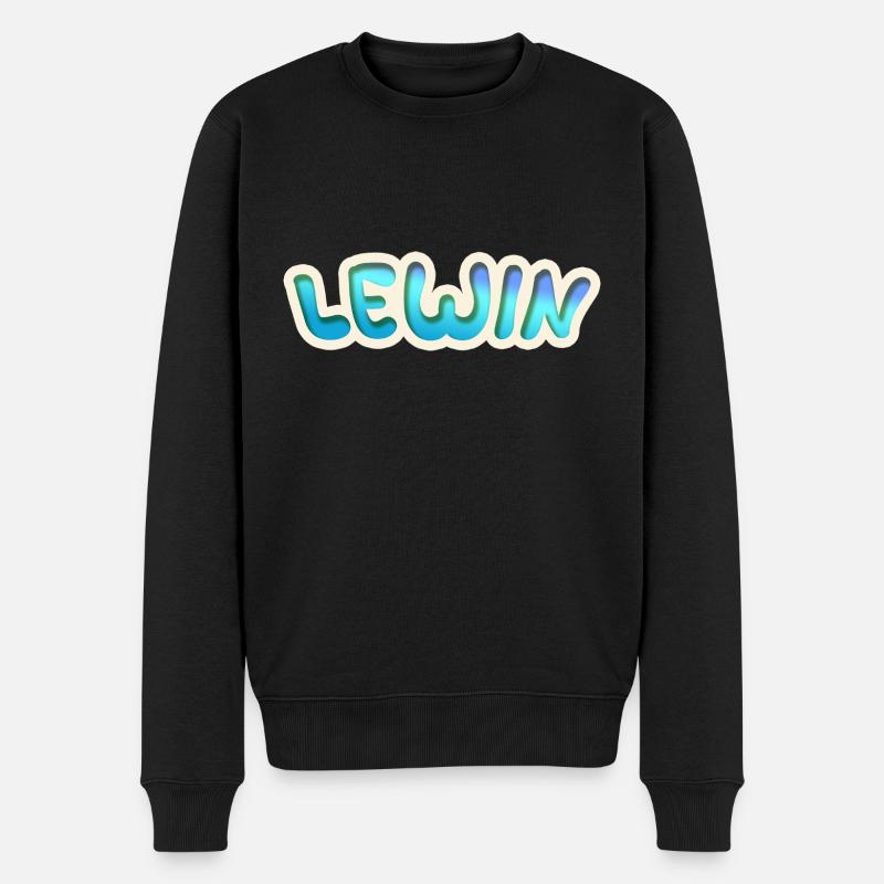 Lewin en tant que métier - Pull Premium bio Homme - noir
