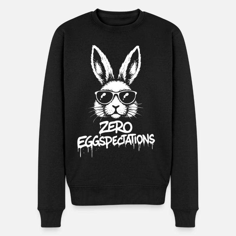 Zéro Œuf Spectation - Pull Premium bio Homme - noir