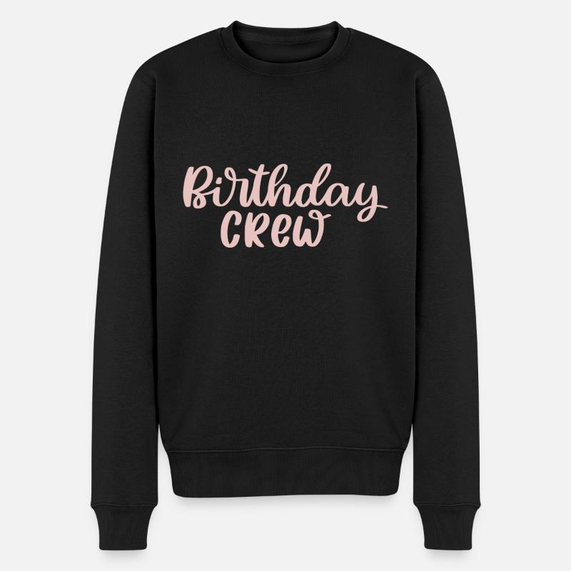 Équipe d’anniversaire - Pull Premium bio Homme - noir