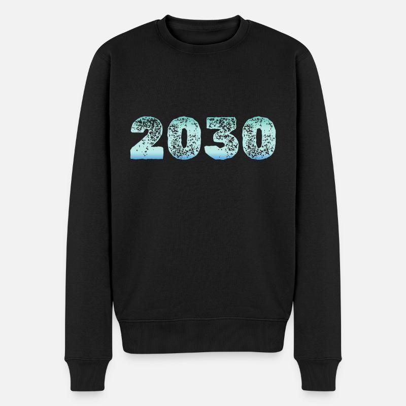 Froid 2030 - Pull Premium bio Homme - noir