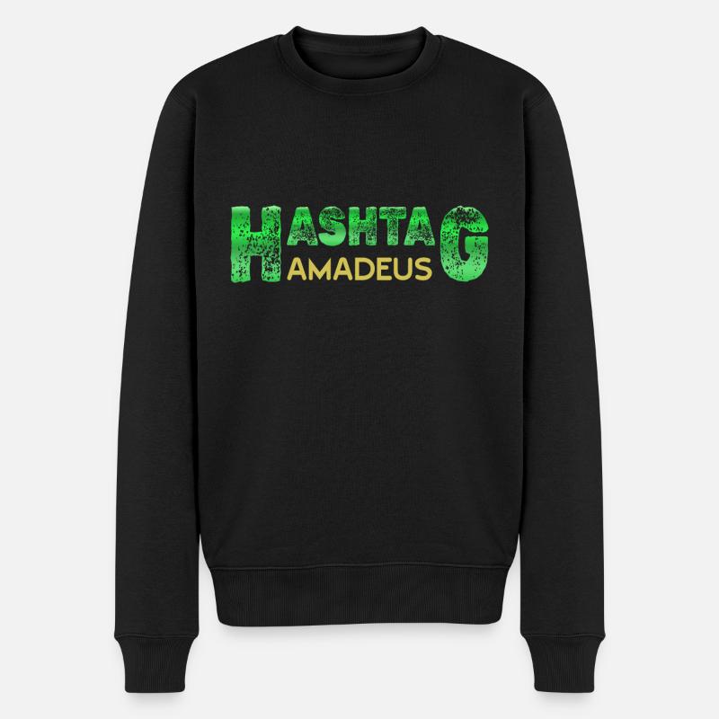 Amadeus - Pull Premium bio Homme - noir