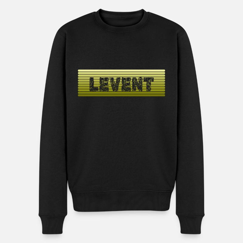 Geschenk für Levent - Männer Premium Bio Pullover - Schwarz