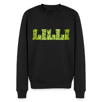 Name: Lilli - Men's Premium Organic Jumper - black - Front - Nico (187cm)