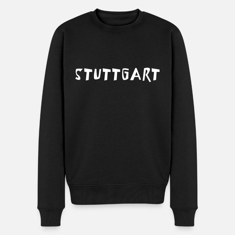 | de Stuttgart Ville de | Bade-Wurtemberg - Pull Premium bio Homme - noir