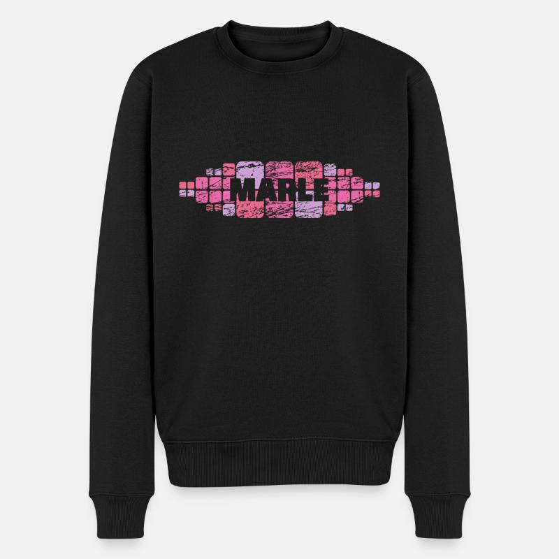 Mère pour Marle Mutti Mama - Pull Premium bio Homme - noir