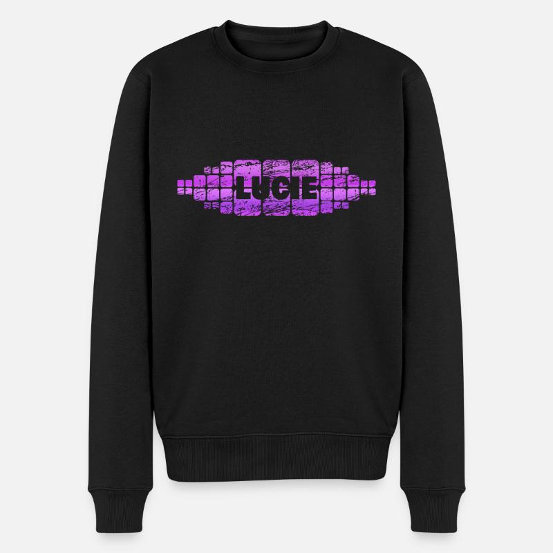 Mutti Lucie - Männer Premium Bio Pullover - Schwarz