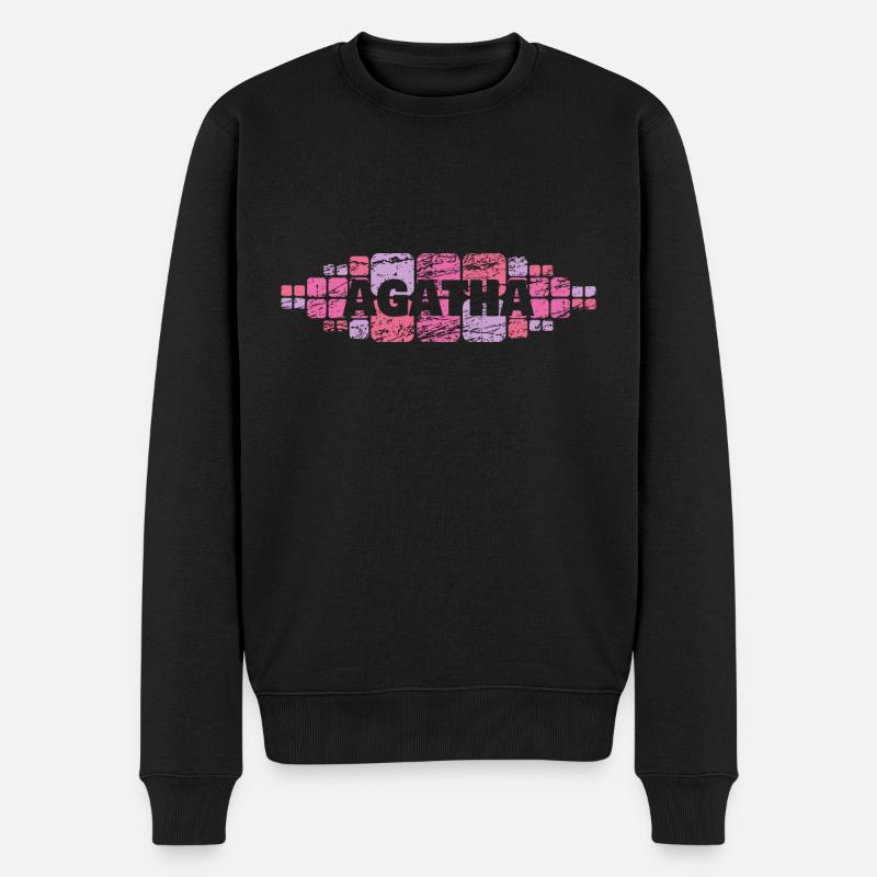 Maman Agatha - Pull Premium bio Homme - noir