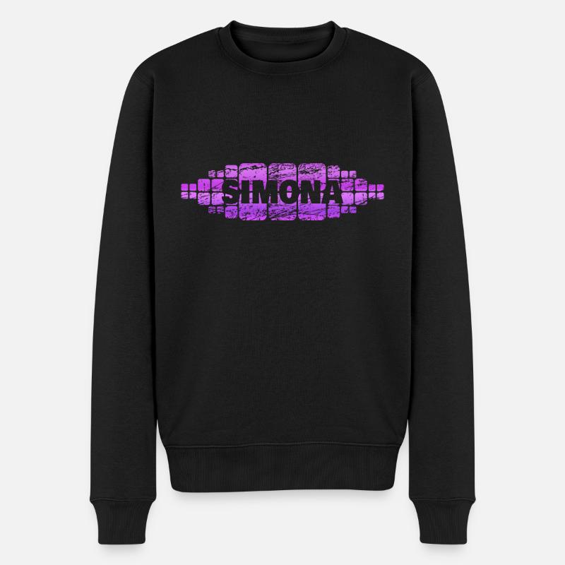 Cadeau pour Simona - Pull Premium bio Homme - noir