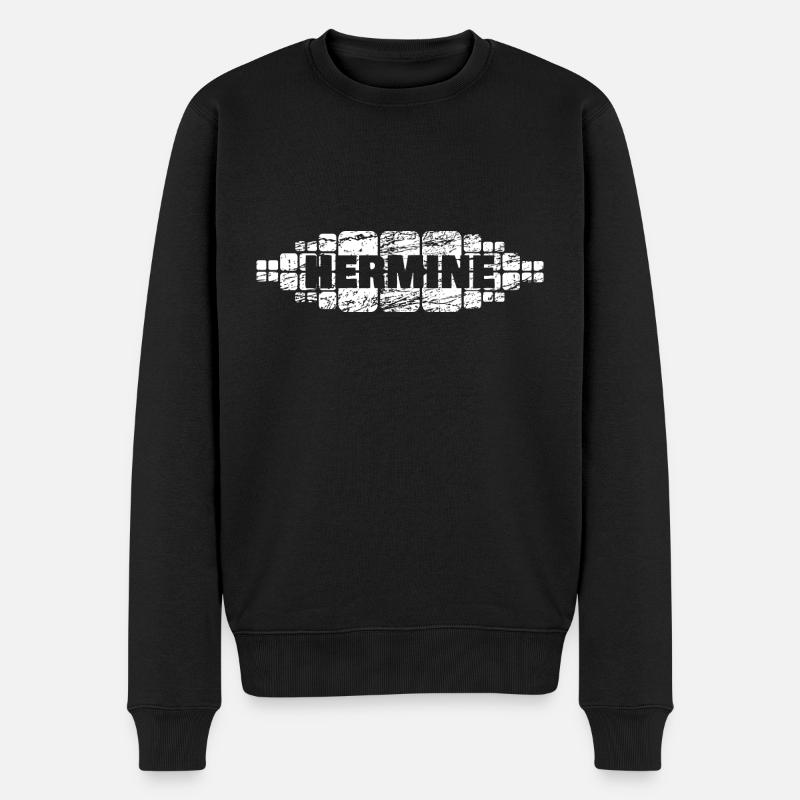 Maman Hermione - Pull Premium bio Homme - noir