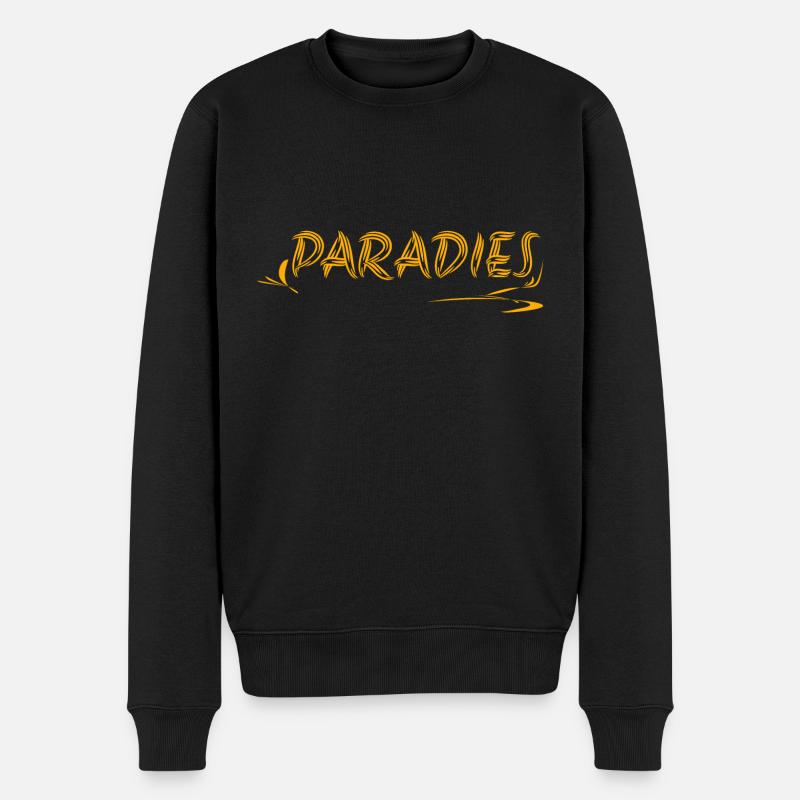 Paradis Paradis - Pull Premium bio Homme - noir