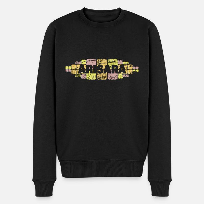 Mutti Arisara - Männer Premium Bio Pullover - Schwarz