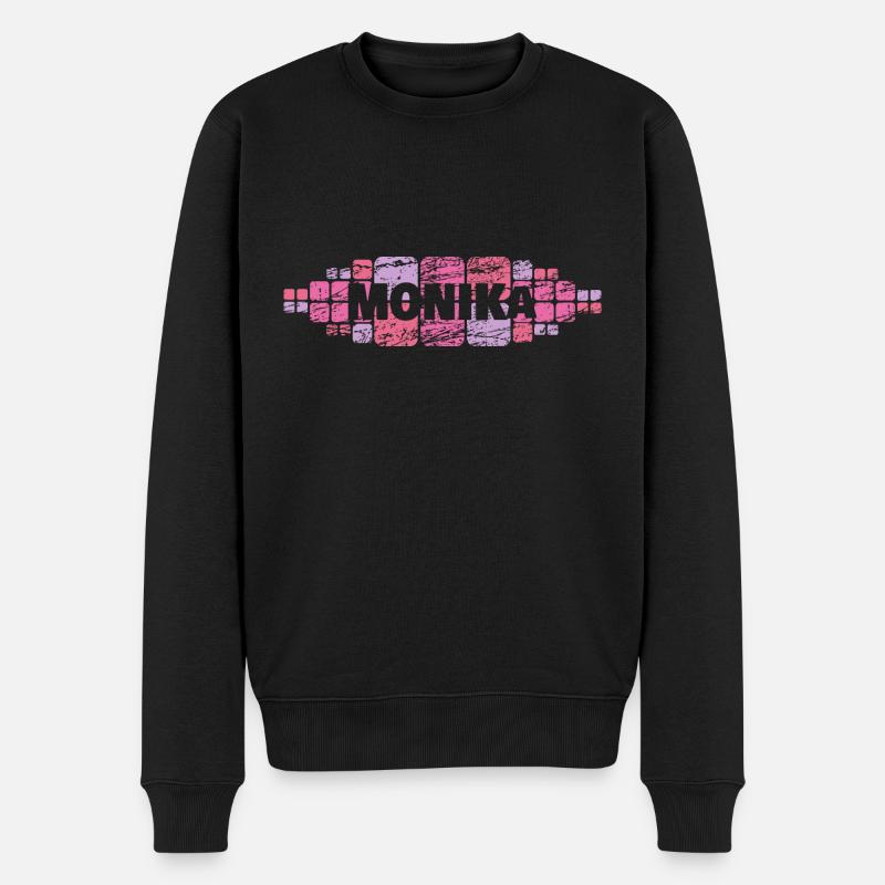 Mutti Monika - Männer Premium Bio Pullover - Schwarz
