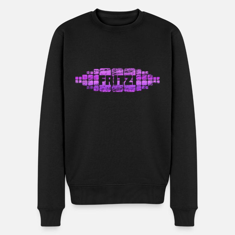 Fritzi - Pull Premium bio Homme - noir
