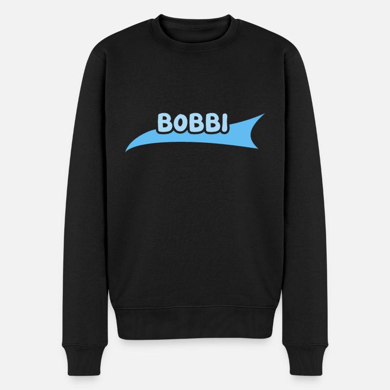 Cadeau pour Bobbi - Pull Premium bio Homme - noir