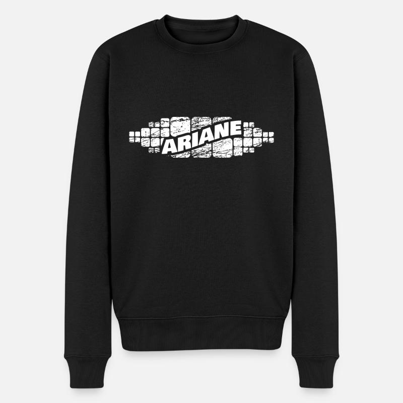 Ariane Ariane - Männer Premium Bio Pullover - Schwarz