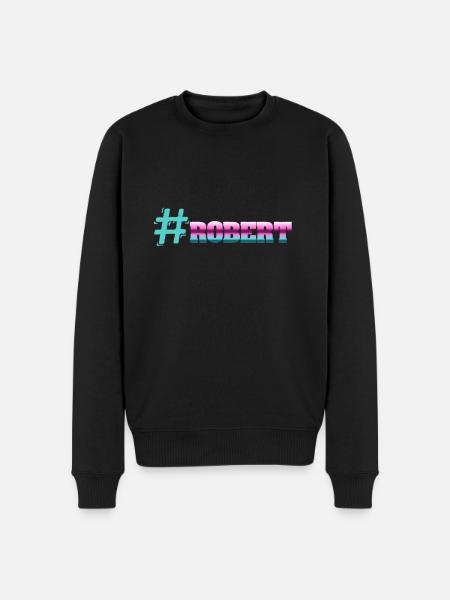 Robert - Men's Premium Organic Jumper - black