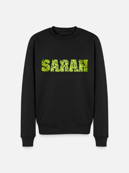 Sarah Sarah - Men's Premium Organic Jumper - black