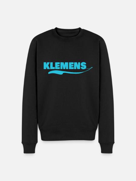 Gift for klemens - Men's Premium Organic Jumper - black