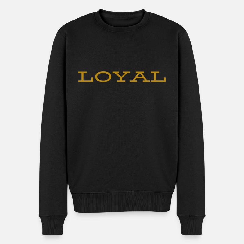 Loyauté loyale - Pull Premium bio Homme - noir