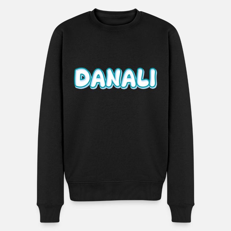 Trekking Danali - Männer Premium Bio Pullover - Schwarz