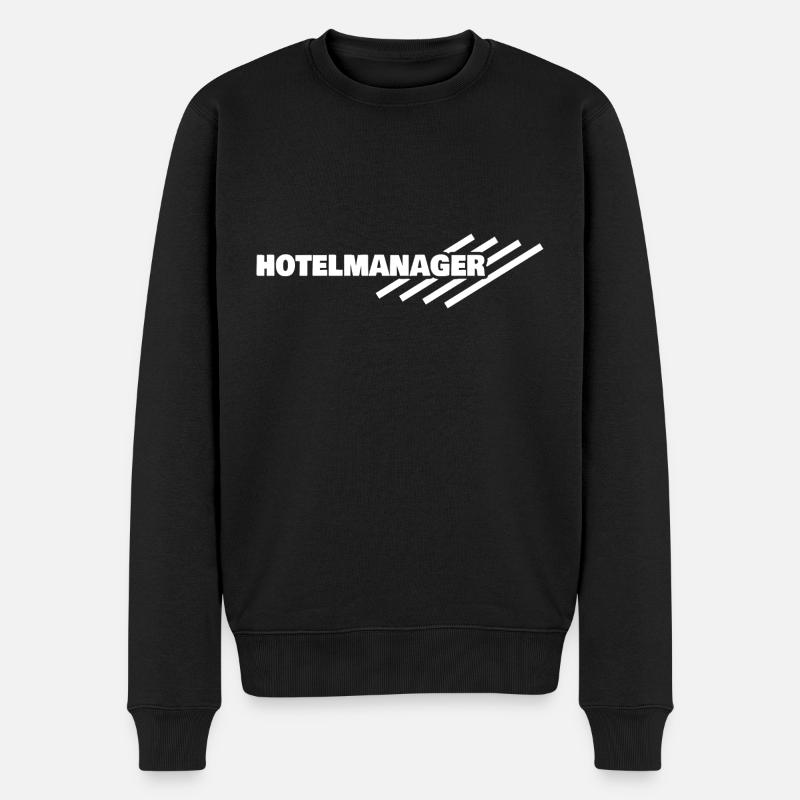 Direction de l’hôtel - Pull Premium bio Homme - noir