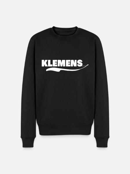 First name klemens - Men's Premium Organic Jumper - black