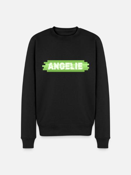 Gift idea Angelie - Men's Premium Organic Jumper - black