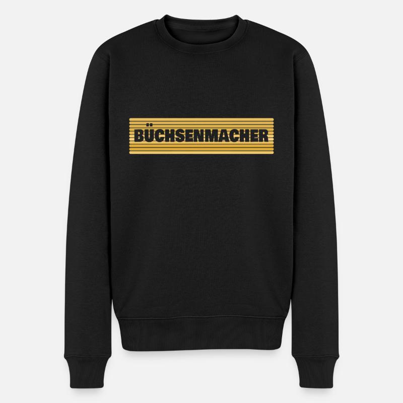 Beruf Büchsenmacher - Männer Premium Bio Pullover - Schwarz