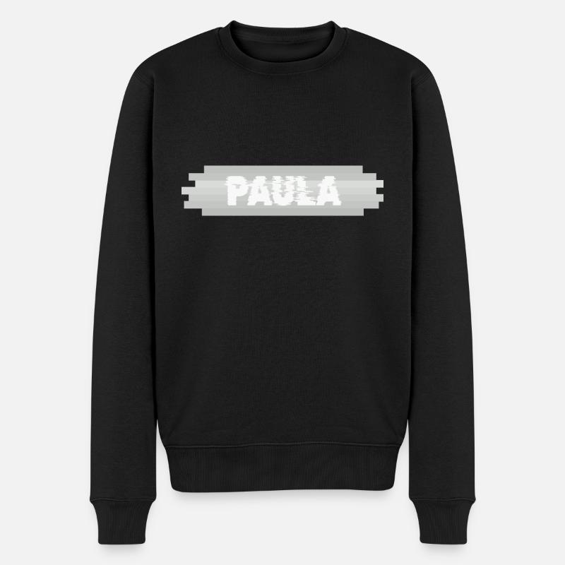 Paula comme nom - Pull Premium bio Homme - noir
