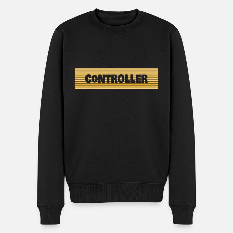 Beruf Controller - Männer Premium Bio Pullover - Schwarz