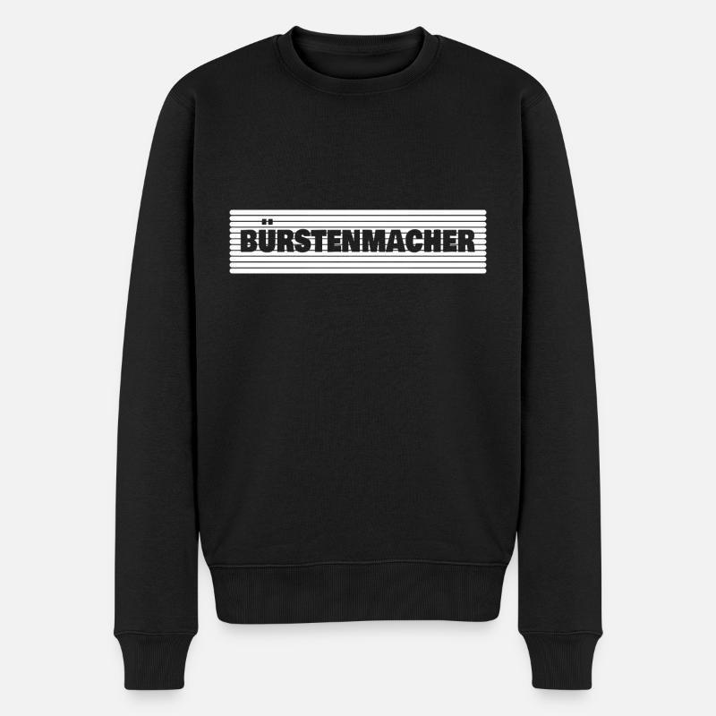 Profession Fabricant de pinceaux - Pull Premium bio Homme - noir
