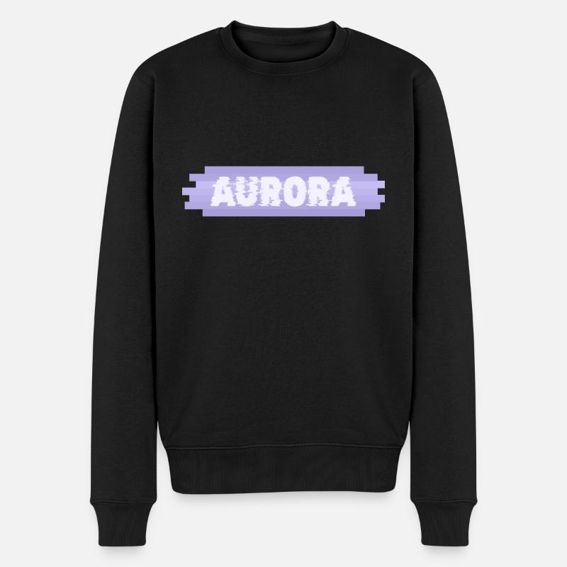 Mutter Aurora - Männer Premium Bio Pullover - Schwarz