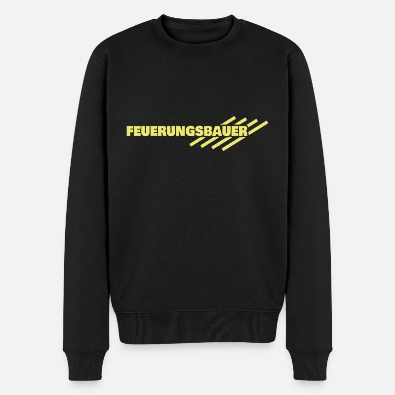 Cadeau pour Furnace Builder - Pull Premium bio Homme - noir
