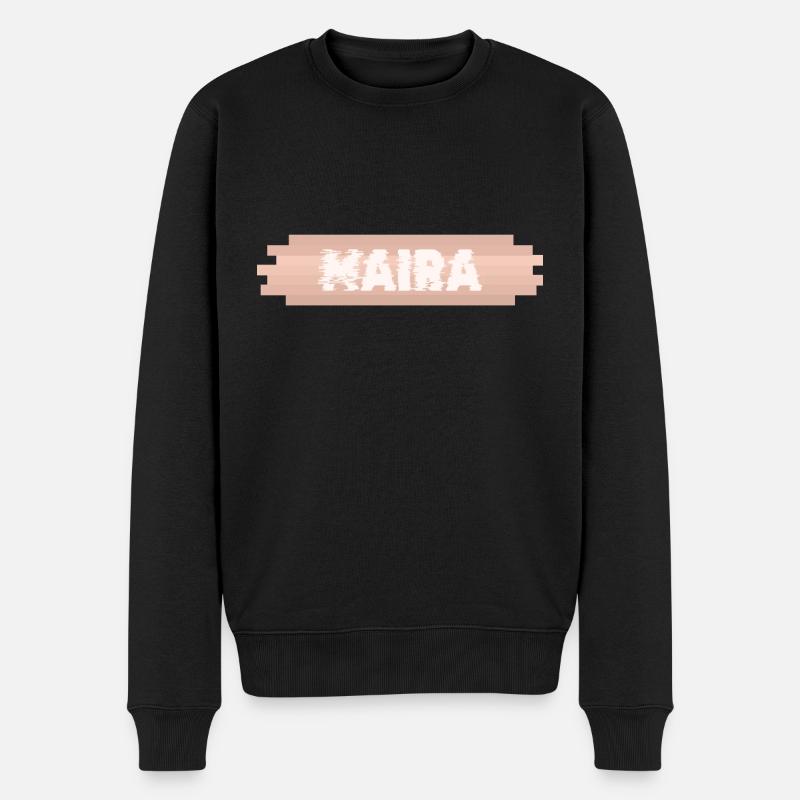 Maira - Männer Premium Bio Pullover - Schwarz