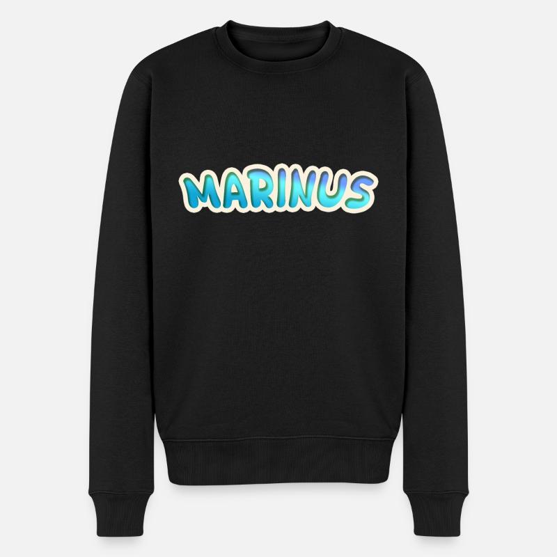 Marinus en tant que métier - Pull Premium bio Homme - noir